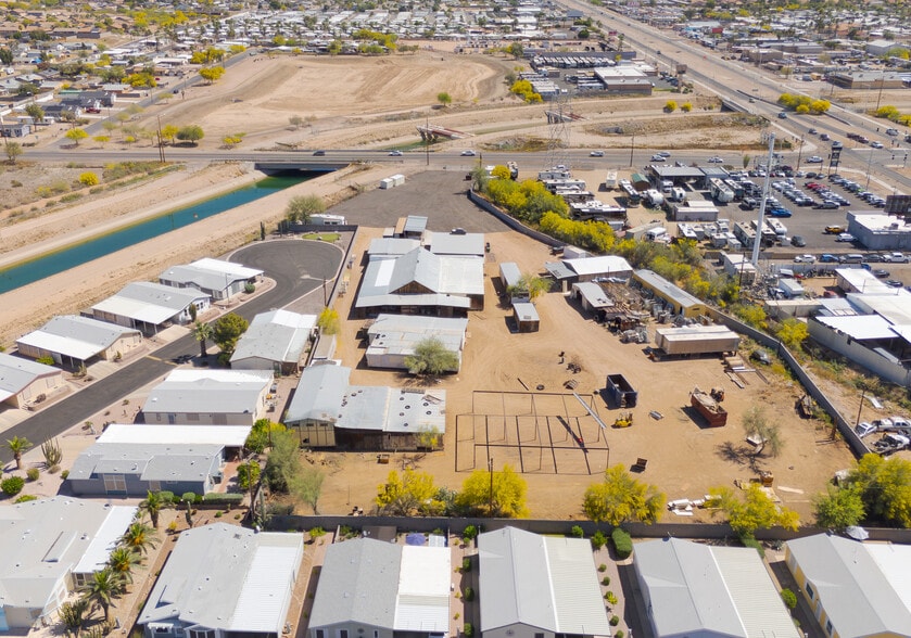 More Photos Of 50 N Crismon Rd, Mesa Contractor Storage Yard For Lease