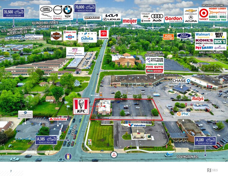 More Photos Of 6046 Covington Rd, Fort Wayne General Retail For Sale