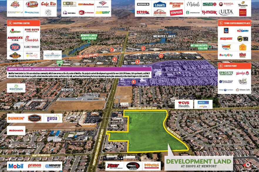 More Photos Of Newport Rd & Bradley Rd, Menifee Land For Sale