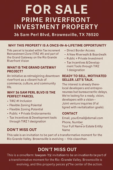 More Photos Of 36 Sam Pearl Blvd, Brownsville Self Storage For Sale