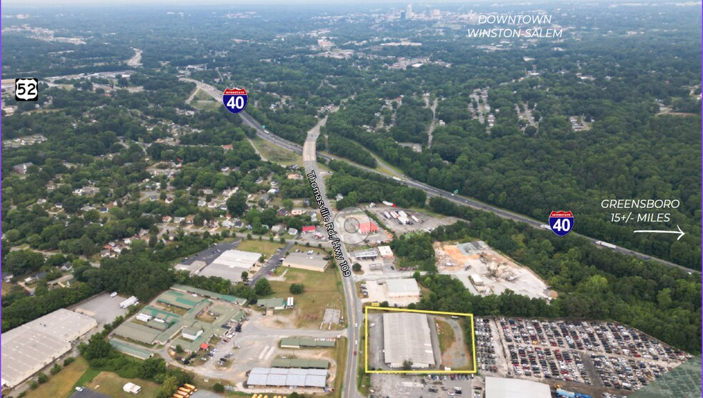 More Photos Of 3425 Thomasville Rd, Winston-Salem Warehouse For Sale