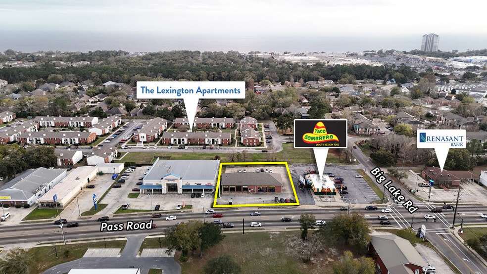 More Photos Of 2585 Pass Rd, Biloxi Freestanding For Sale