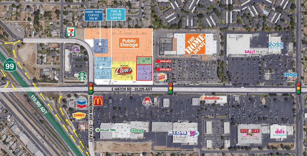 More Photos Of 1351 E Hatch Rd, Modesto General Retail For Sale