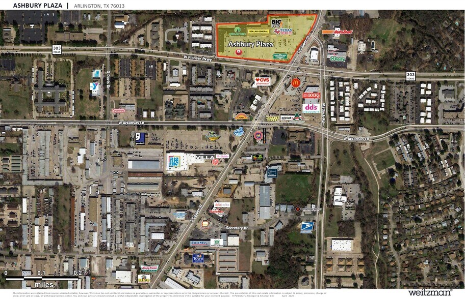 Primary Photo Of 903 -0911 A W pioneer Pky, Arlington Land For Lease