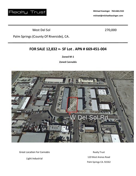 More Photos Of 0 W Del Sol, Palm Springs Land For Sale