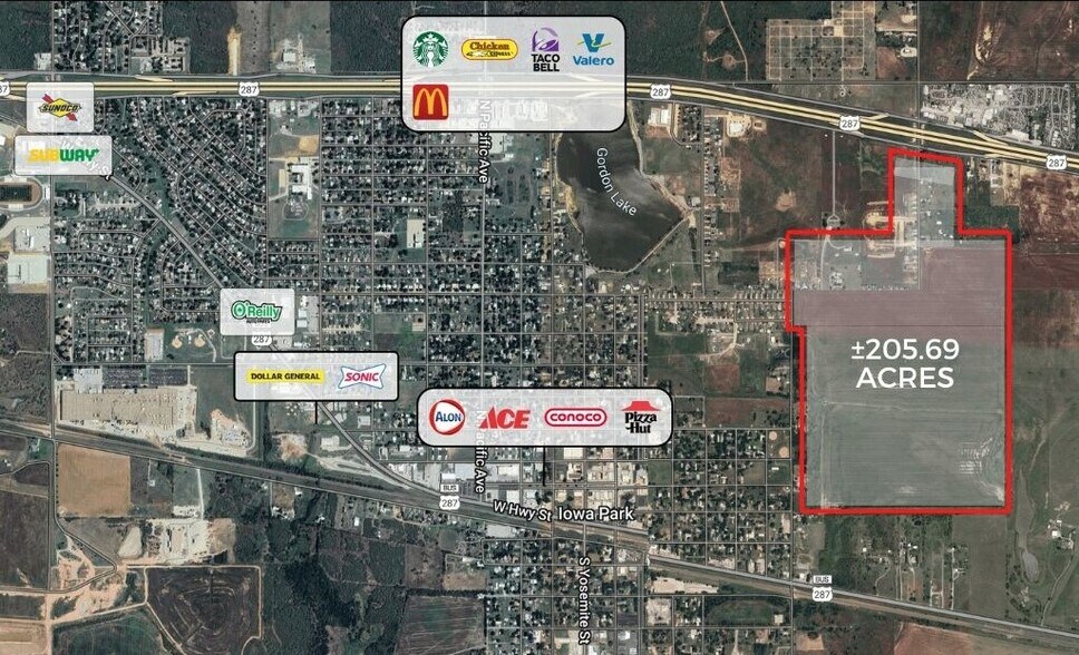 More Photos Of SEQ HWY 287 287 & Bell Rd, Iowa Park Land For Sale