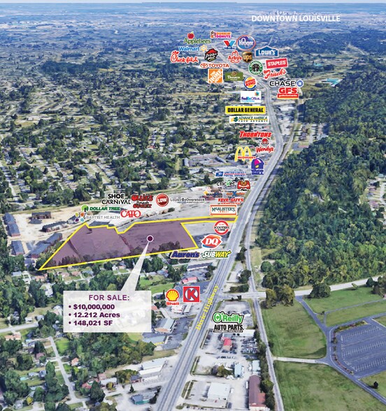 Primary Photo Of 9070 Dixie Hwy, Louisville General Retail For Sale