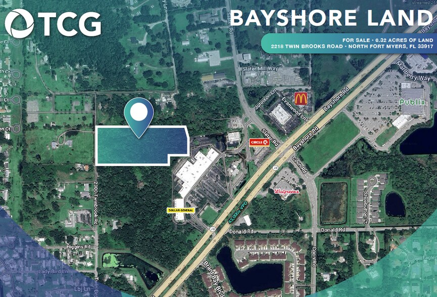 Primary Photo Of 2218 Twin Brooks Rd, North Fort Myers Land For Sale