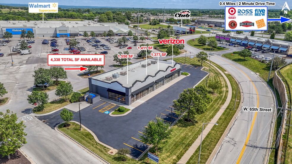 More Photos Of 16010-16022 W 65th St, Shawnee Storefront For Lease