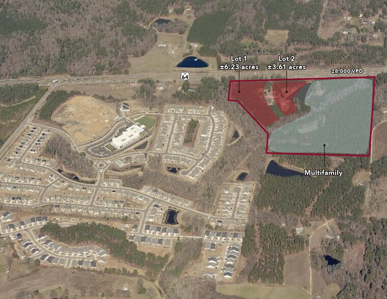 More Photos Of 3809 US 64 Hwy W, Apex Land For Sale