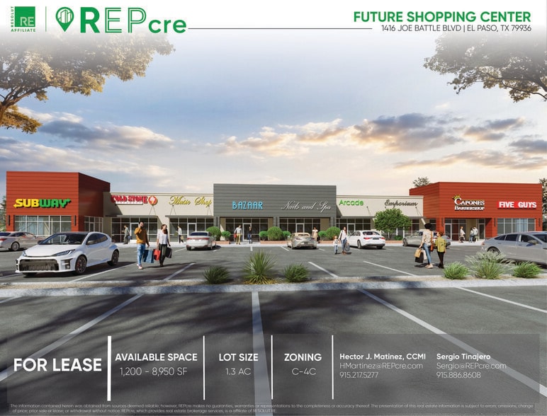 Primary Photo Of 1416 Joe Battle Blvd, El Paso Freestanding For Lease