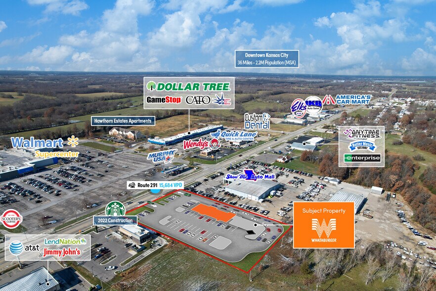 1705 N State Route 291, Harrisonville, MO 64701 Fast Food For Sale