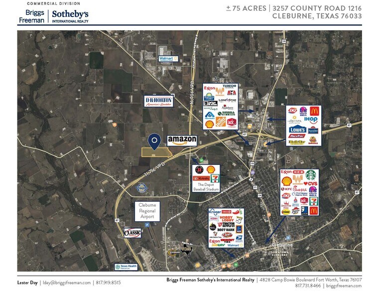 Primary Photo Of 3245 CR 1216, Cleburne Land For Sale