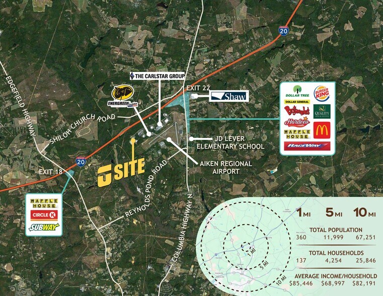 More Photos Of Windham Boulevard and Beloit Street, Aiken Warehouse For Sale