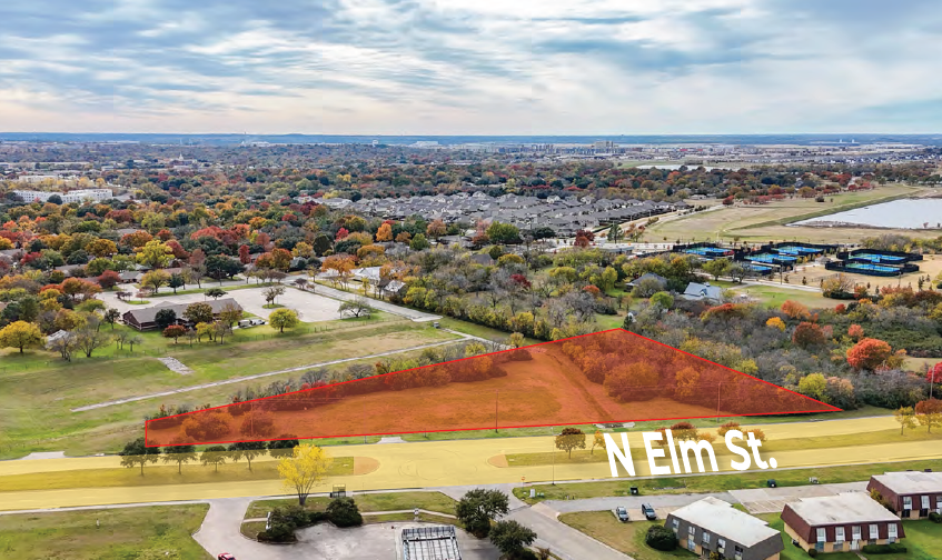 Primary Photo Of 3301 N Elm St, Denton Land For Sale