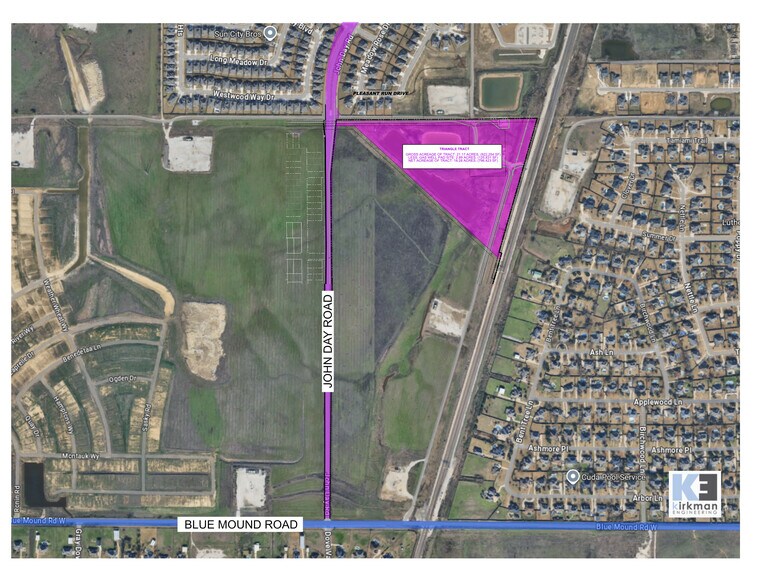 Primary Photo Of NE Quadrant John Day Rd. and Blue Mound Road, Haslet Land For Sale