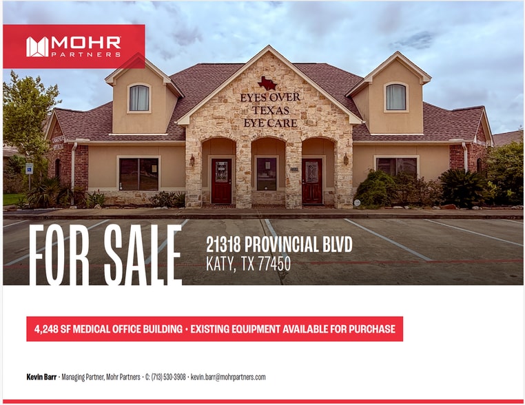 Primary Photo Of 21318 Provincial Blvd, Katy Medical For Sale