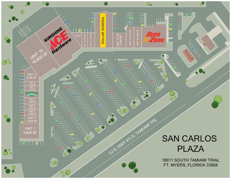 More Photos Of 18911 S Tamiami Trl, Fort Myers Storefront For Lease