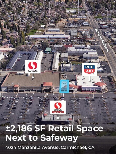 Primary Photo Of 4010-4020 Manzanita Ave, Carmichael Unknown For Lease