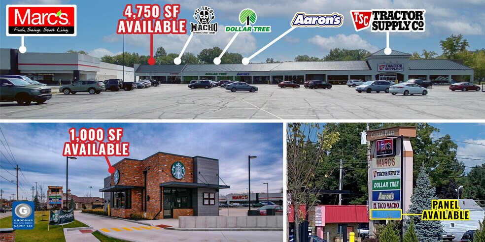 More Photos Of 1605-1625 Mentor Ave, Painesville General Retail For Lease