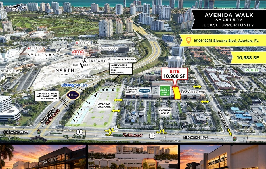 More Photos Of 19101-19275 Biscayne Blvd, Aventura Restaurant For Lease