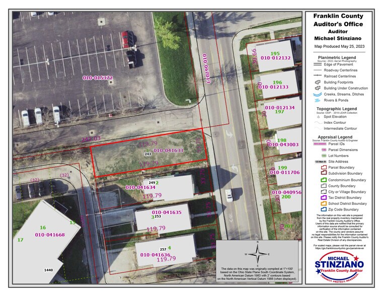 More Photos Of 243 Central, Columbus Land For Sale