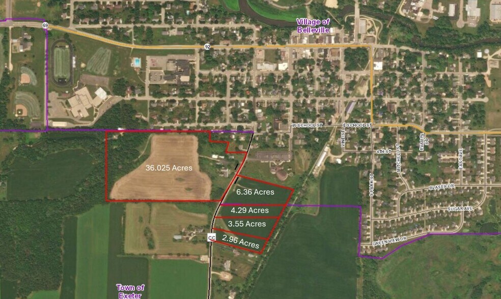 Primary Photo Of N9673 County Road CC, Belleville Land For Sale