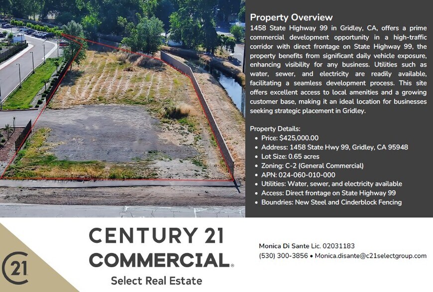 More Photos Of 1458 Highway 99, Gridley Land For Sale