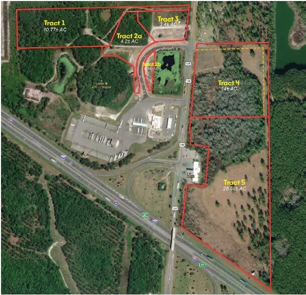 Primary Photo Of Interstate 75 & US Hwy 129 hwy, Jasper Land For Sale