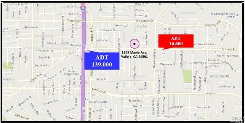 More Photos Of 1109-1115 Maple Ave, Vallejo Freestanding For Sale