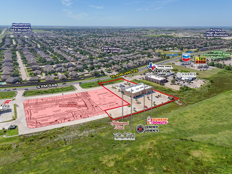 More Photos Of 195 FM 548, Forney Storefront Retail Office For Sale