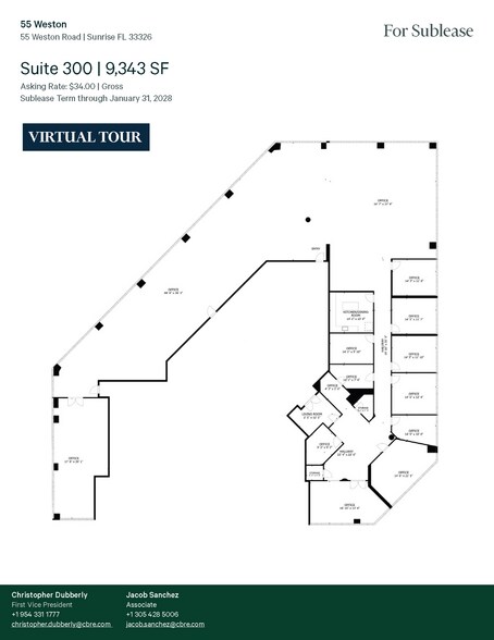 More Photos Of 55 Weston Rd, Sunrise Office For Lease