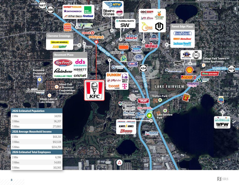 More Photos Of 5808 Cinderlane Pky, Orlando Fast Food For Sale