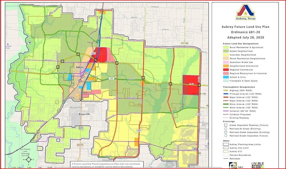 More Photos Of 1937 Spring Hill Rd, Aubrey Land For Sale