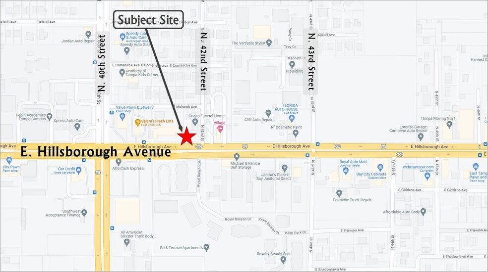 More Photos Of 4172-4174 E Hillsborough Ave, Tampa Auto Dealership For Sale