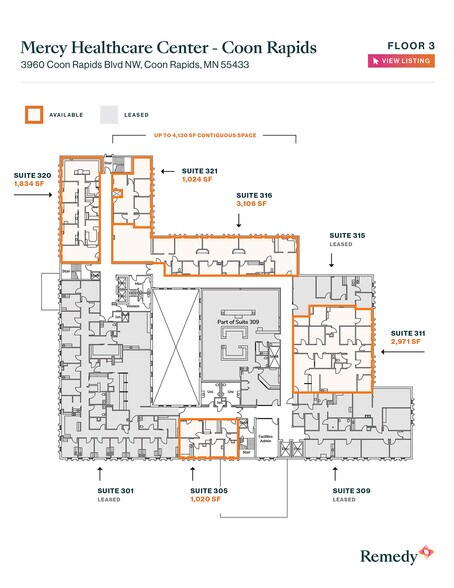 More Photos Of 3860-3960 Coon Rapids Blvd NW, Coon Rapids Medical For Lease