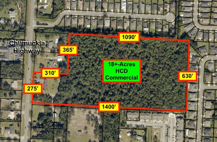 Primary Photo Of 4664 Chumuckla Hwy, Pace Land For Sale