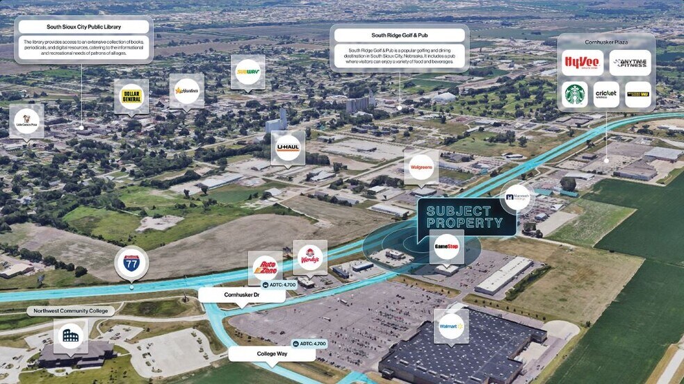 More Photos Of 1924 Cornhusker Dr, South Sioux City Service Station For Sale