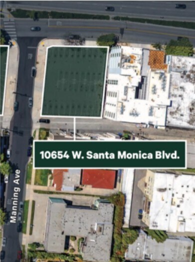 Primary Photo Of 10654 Santa Monica Blvd, Los Angeles Land For Lease