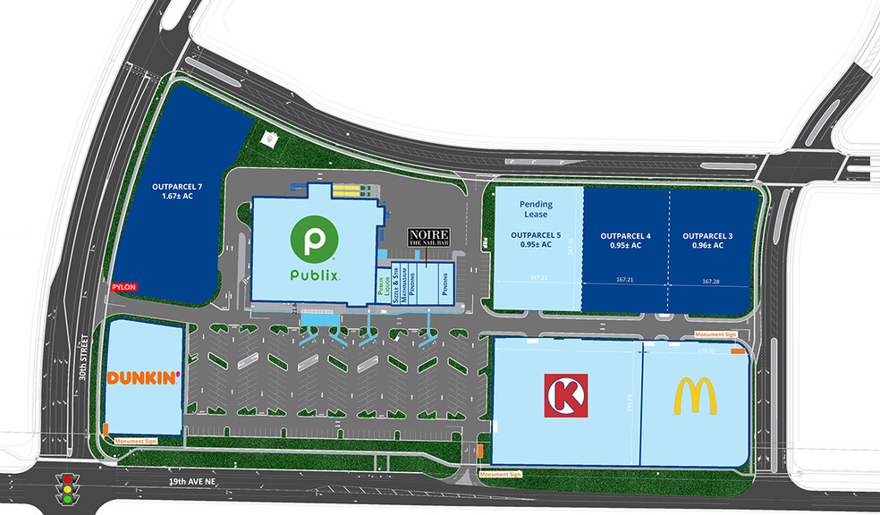 More Photos Of 19th Ave NE & 30th Street SE, Ruskin Freestanding For Lease