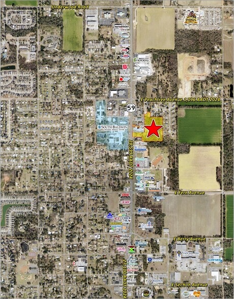 Primary Photo Of 1604 N McKenzie St, Foley Land For Sale