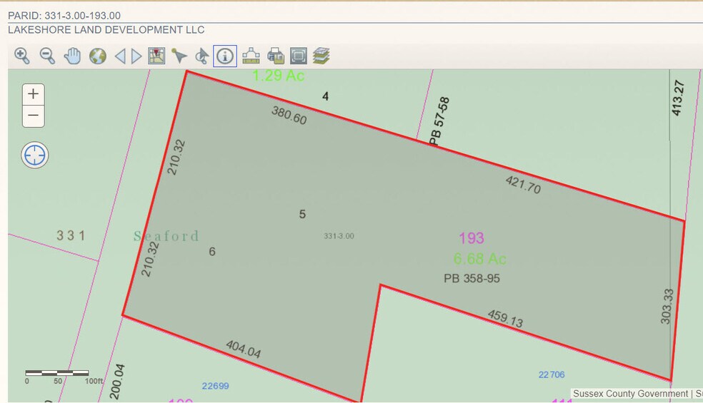 More Photos Of Sussex Highway Seaford DE Hwy @ Next to: 22706 Sussex Hwy, Seaford, DE 19973, Seaford Land For Sale
