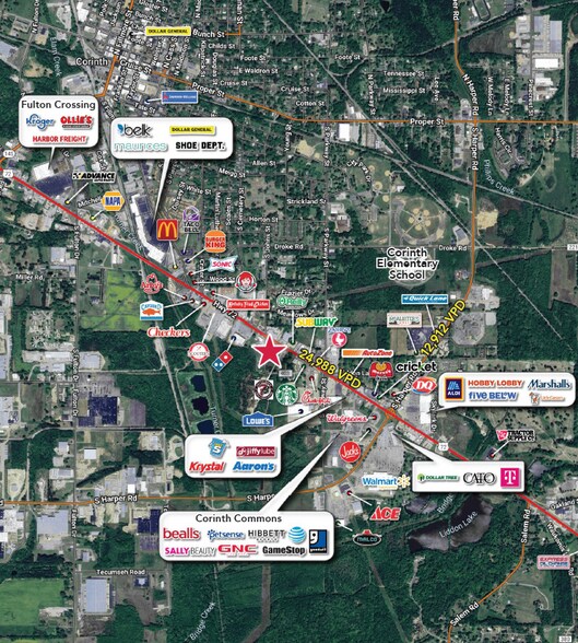 More Photos Of 1310 US-72, Corinth Land For Lease