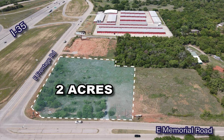 Primary Photo Of I-35 Frontage Rd @ Memorial, Oklahoma City Land For Sale