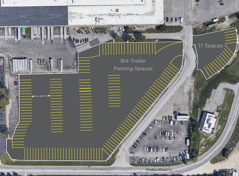 More Photos Of 2525 N Shadeland Ave, Indianapolis Parking Lot For Lease