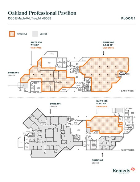 More Photos Of 1560 E Maple Rd, Troy Medical For Lease