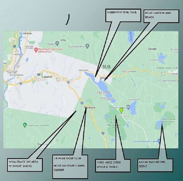 More Photos Of 453 NH Rt. 4 Rt, Enfield Land For Sale