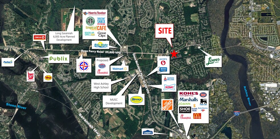 More Photos Of Bees Ferry Rd, Charleston Land For Sale