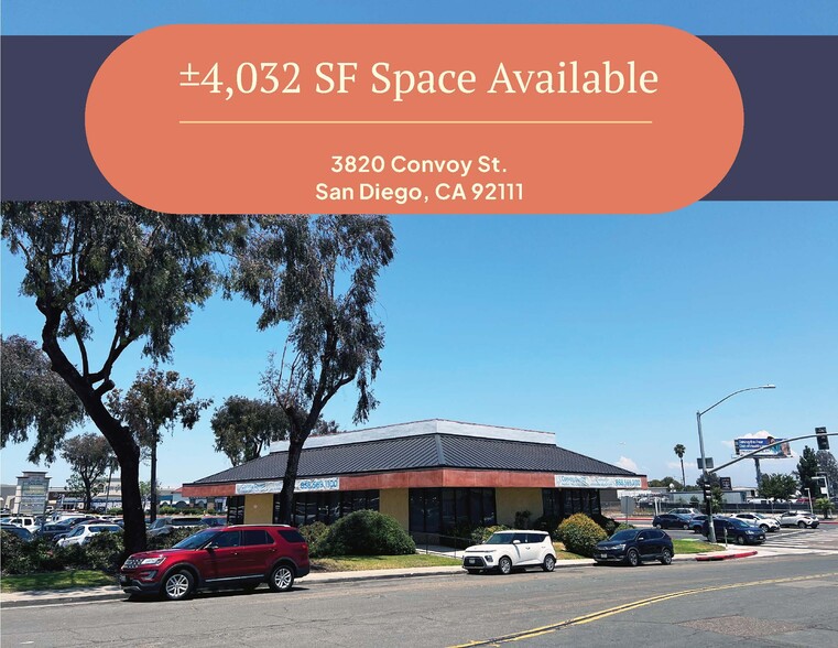 Primary Photo Of 3820 Convoy St, San Diego Freestanding For Lease