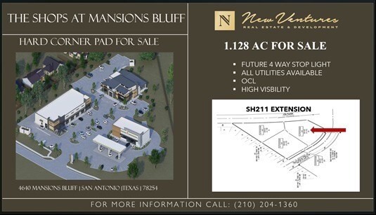 More Photos Of 4640 Mansions Blf, San Antonio Land For Sale